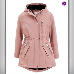 💕 NWT Rose Pink Soft Shell Jacket with ultra soft lining. Girls size Large